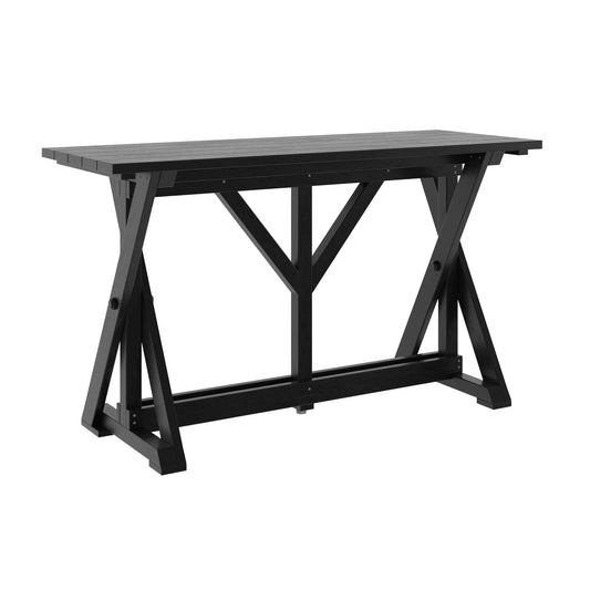 North Haven by CR Plastics T204 72" Harvest Bar Table