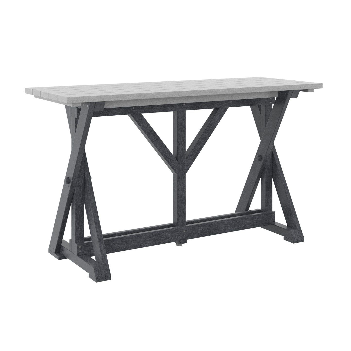 CR Plastics T204 72" Harvest Bar Table