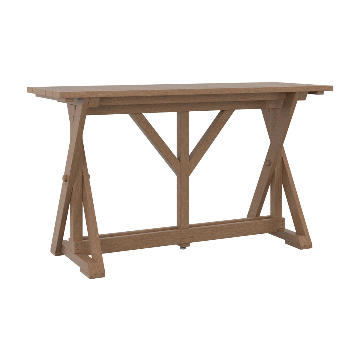 North Haven by CR Plastics T204 72" Harvest Bar Table
