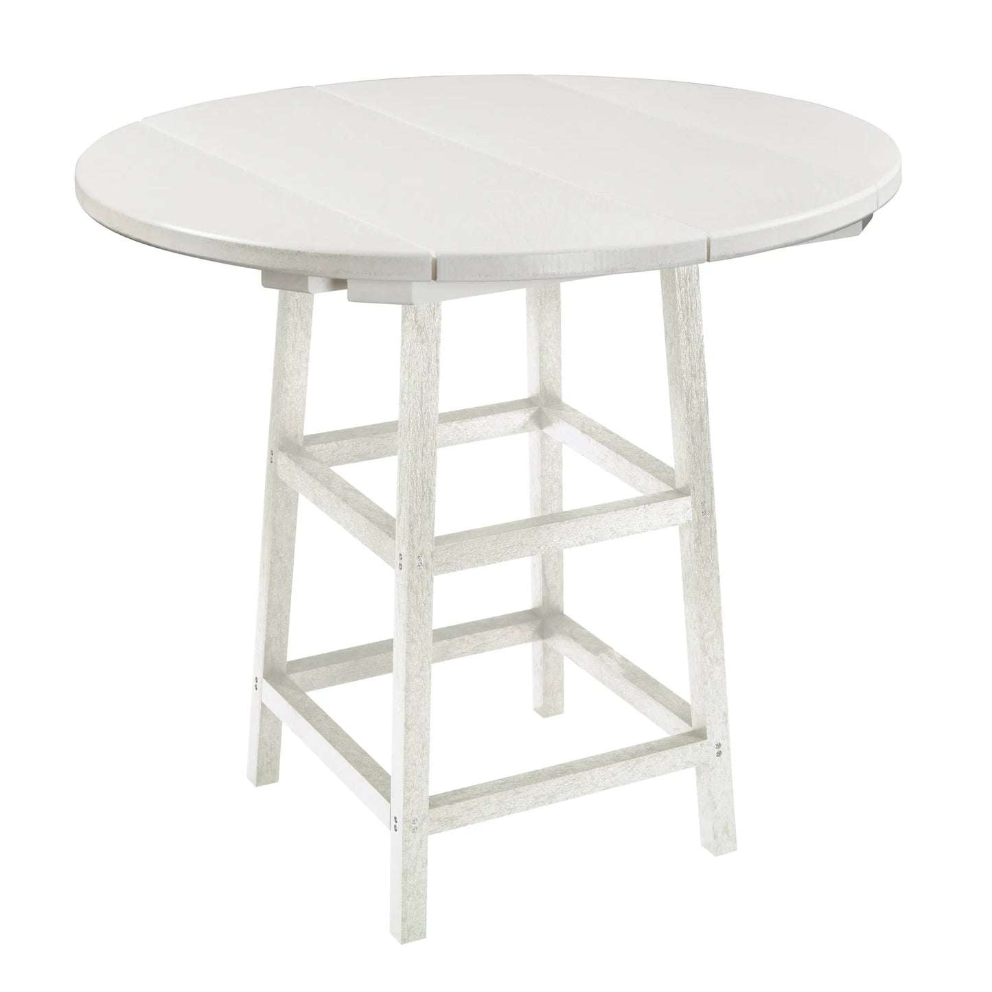 CR Plastics 40" Round Pub Table with Legs