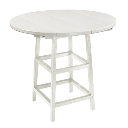CR Plastics 40" Round Pub Table with Legs