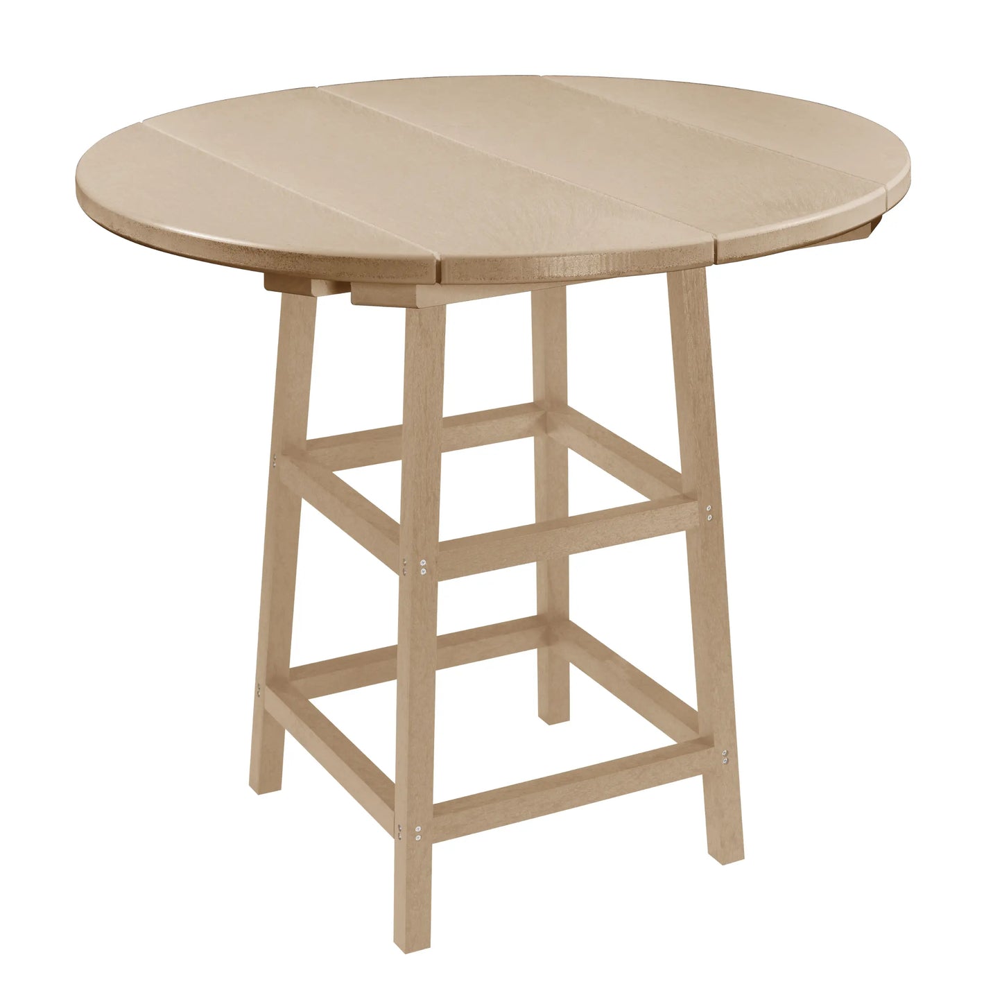 CR Plastics 40" Round Pub Table with Legs