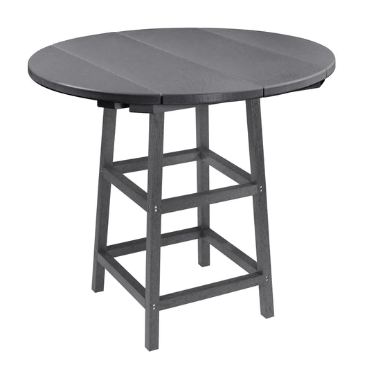 CR Plastics 40" Round Pub Table with Legs