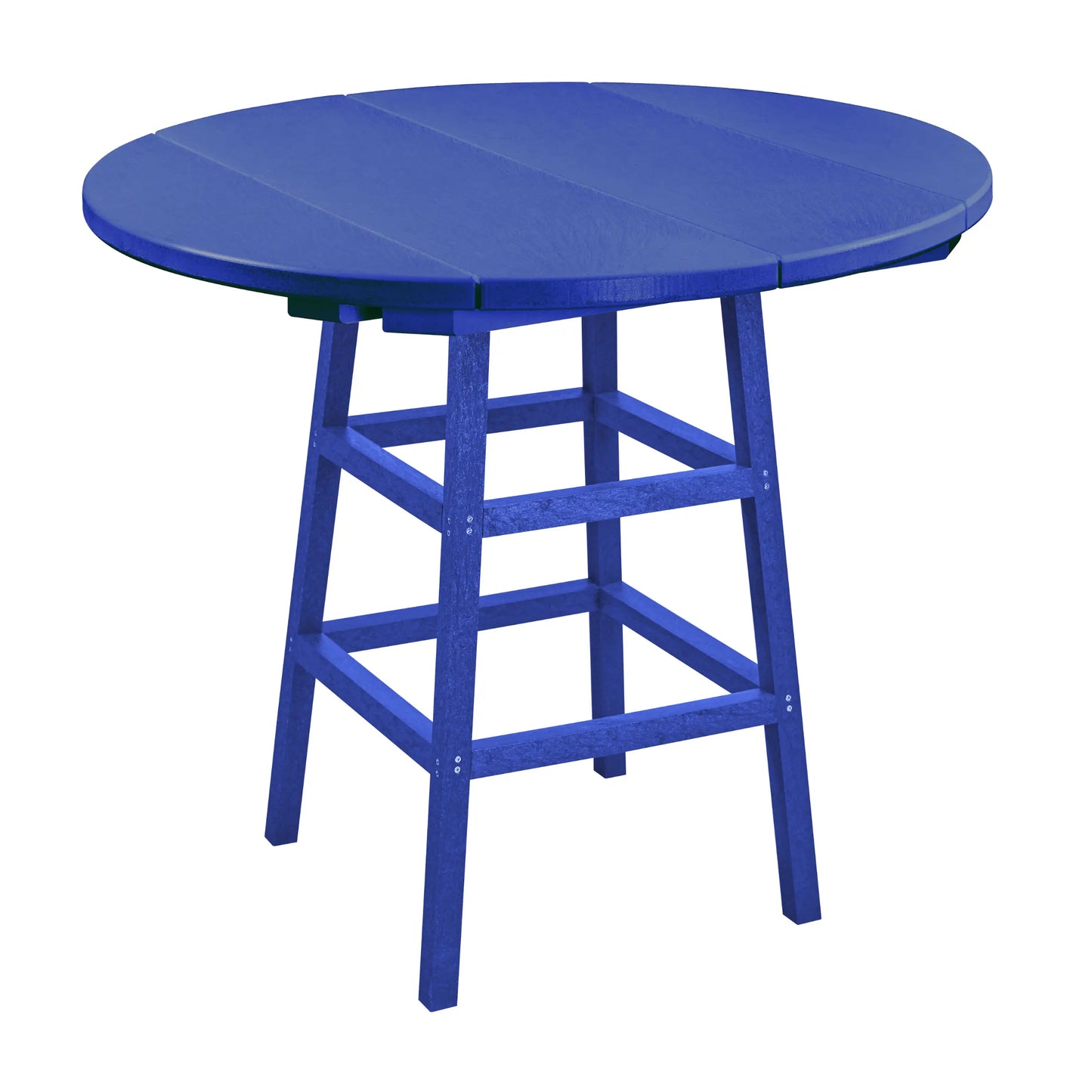 CR Plastics 40" Round Counter Table with Legs