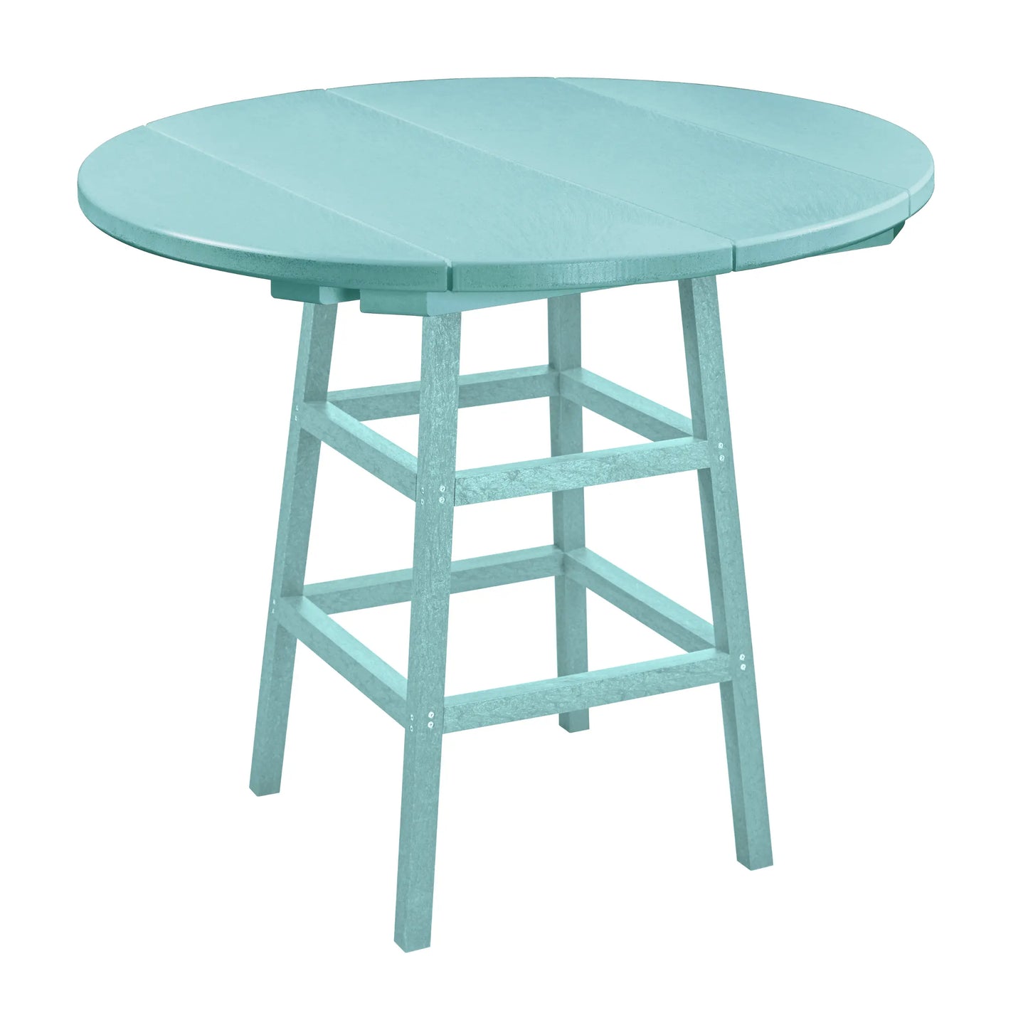 CR Plastics 40" Round Counter Table with Legs