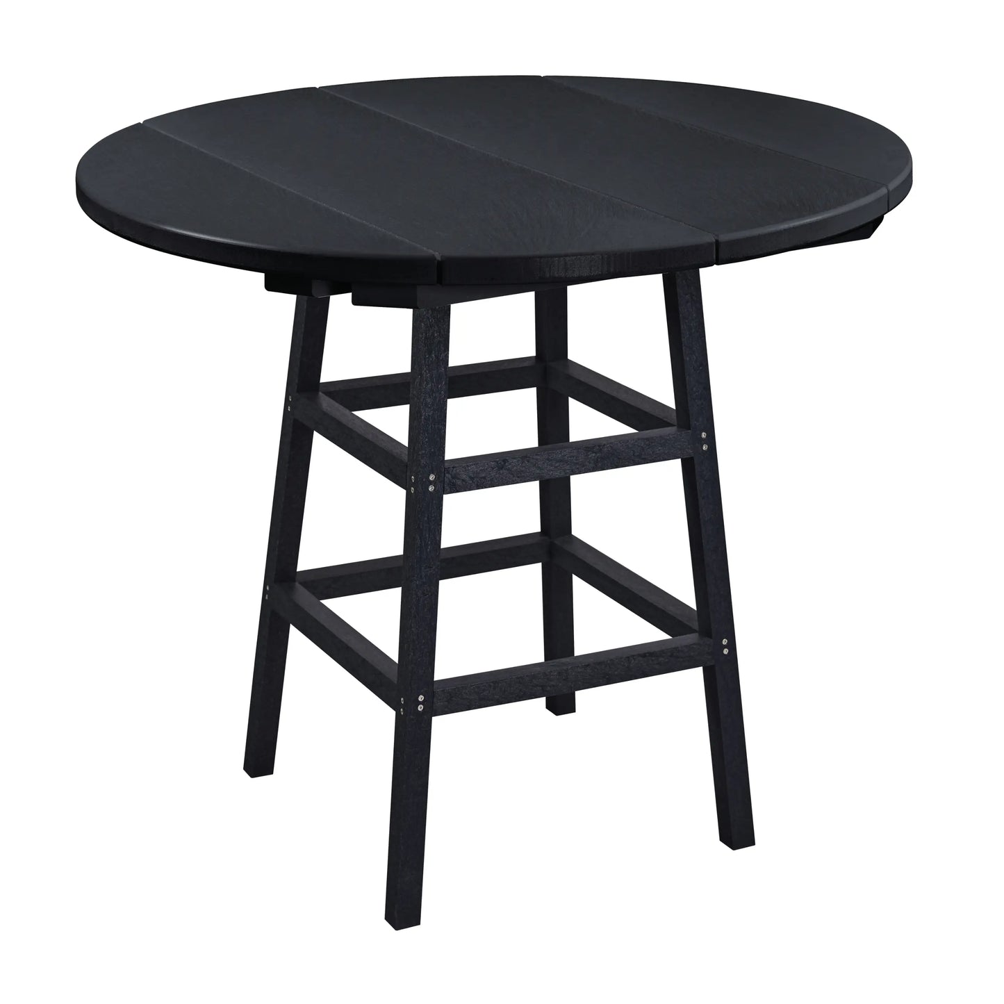CR Plastics 40" Round Counter Table with Legs