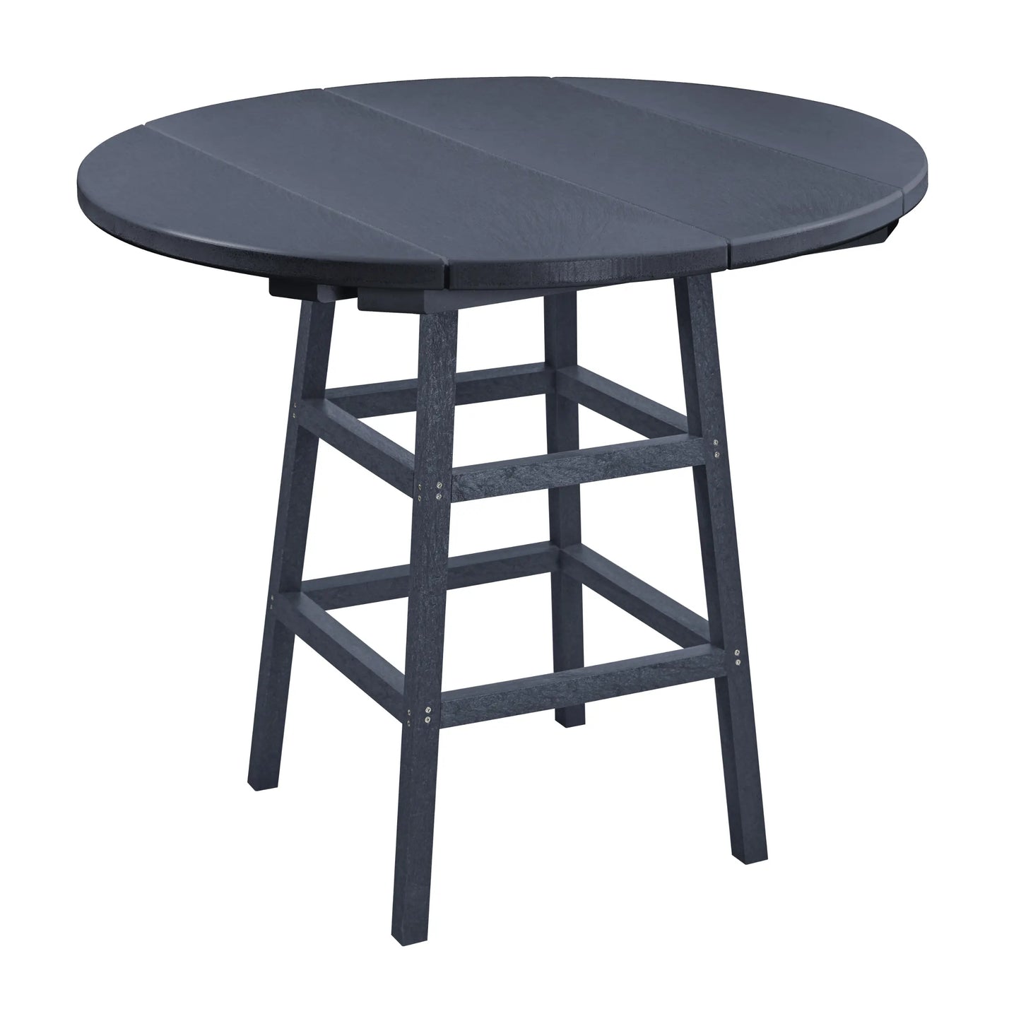 CR Plastics 40" Round Counter Table with Legs