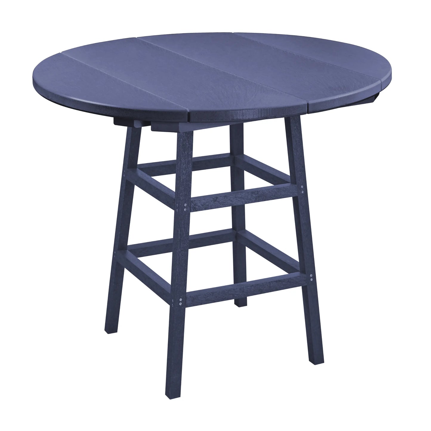 CR Plastics 40" Round Counter Table with Legs