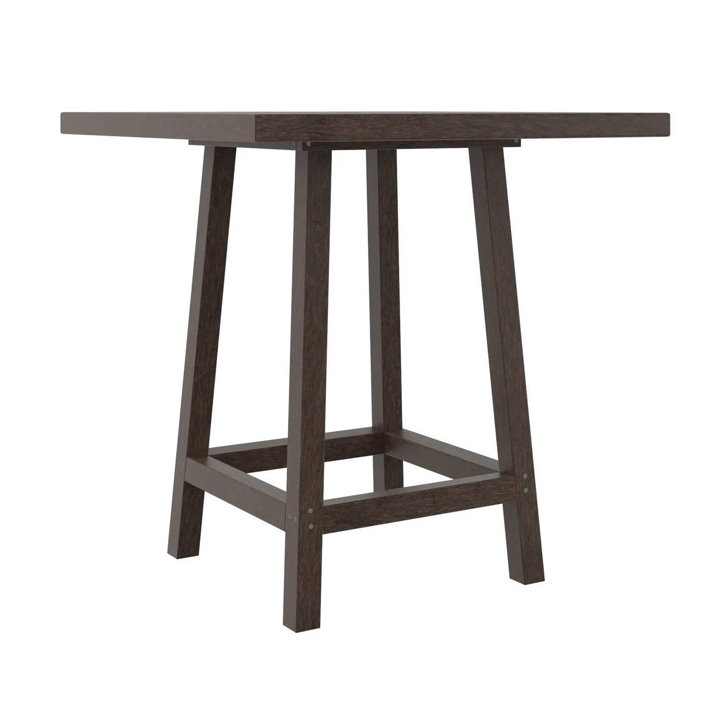 CR Plastics 40" Square Pub Table