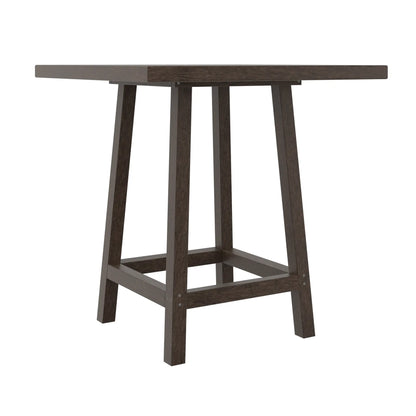 CR Plastics 40" Square Pub Table