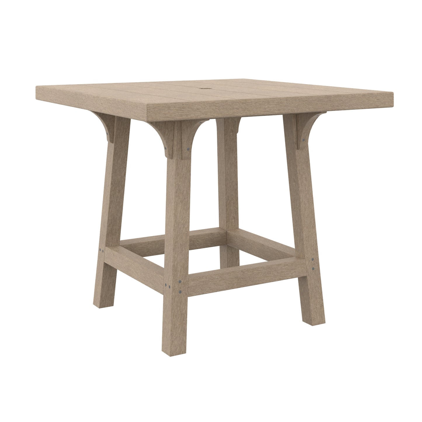 CRPlastics 36" Square Dining Table