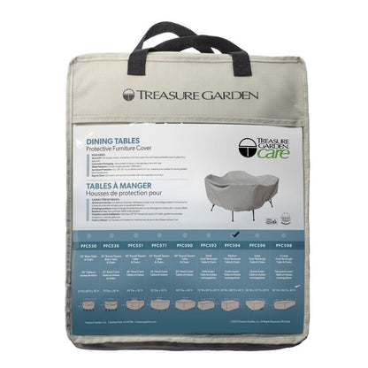 Treasure Garden Medium Oval/Rectangle Table & Chairs Cover PFC594