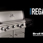 Broil King REGAL S490 PRO IR BBQ with Infrared Side Burner, Rear Rotisserie Burner & Rotisserie Kit