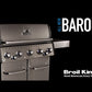 Broil King BARON S490 PRO IR BBQ with Infrared Side Burner, Rear Rotisserie Burner & Rotisserie Kit