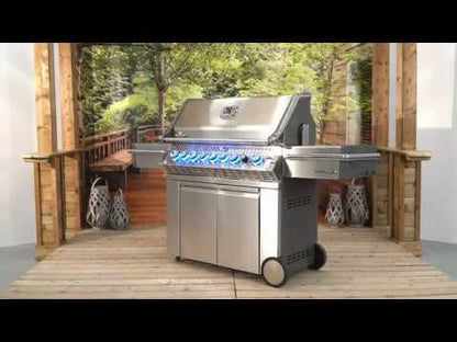 Napoleon Prestige PRO 665 BBQ with Infrared Rear & Side Burners PRO665RSIB-3