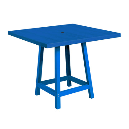 CR Plastics 40" Square Pub Table