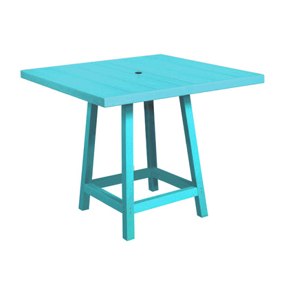 CR Plastics 40" Square Pub Table
