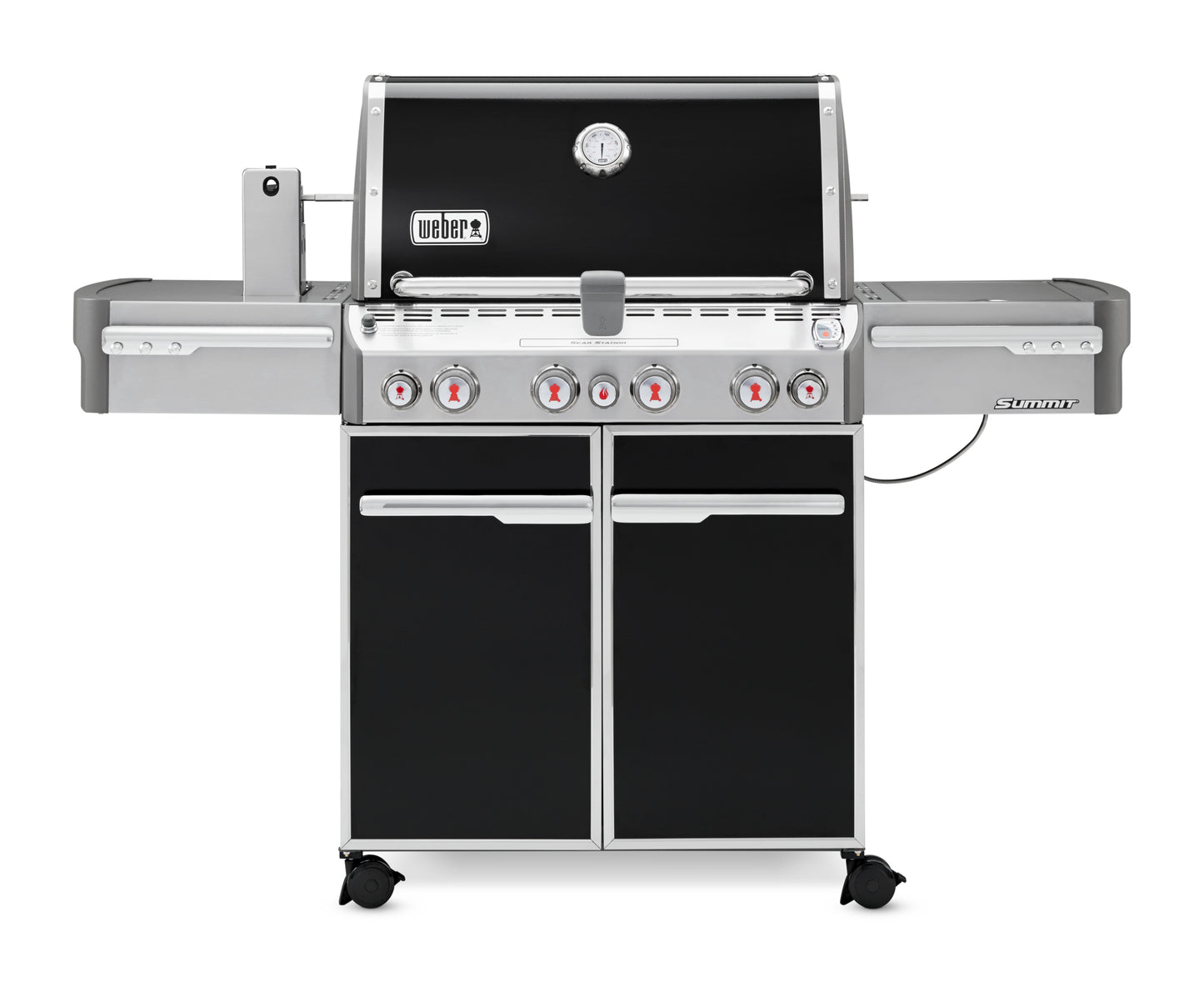 Weber Summit E-470 BBQ with Stainless Steel Cooking Grill Grates