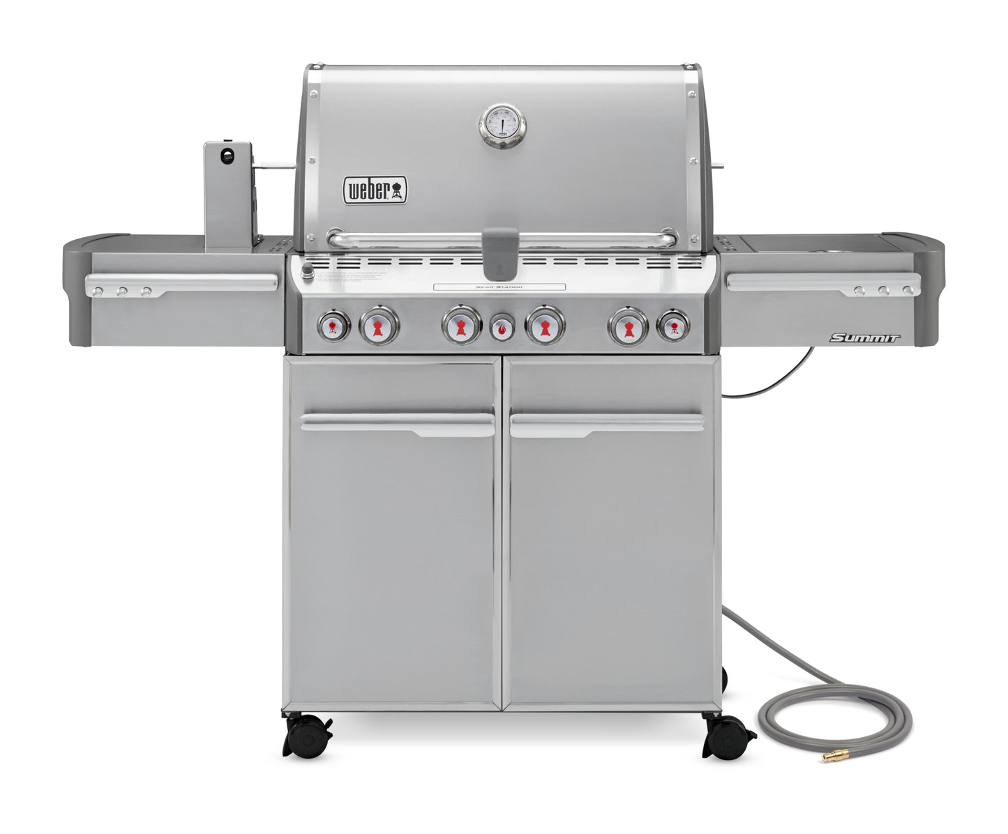 Weber Summit S-470 BBQ with Stainless Steel Cooking Grill Grates