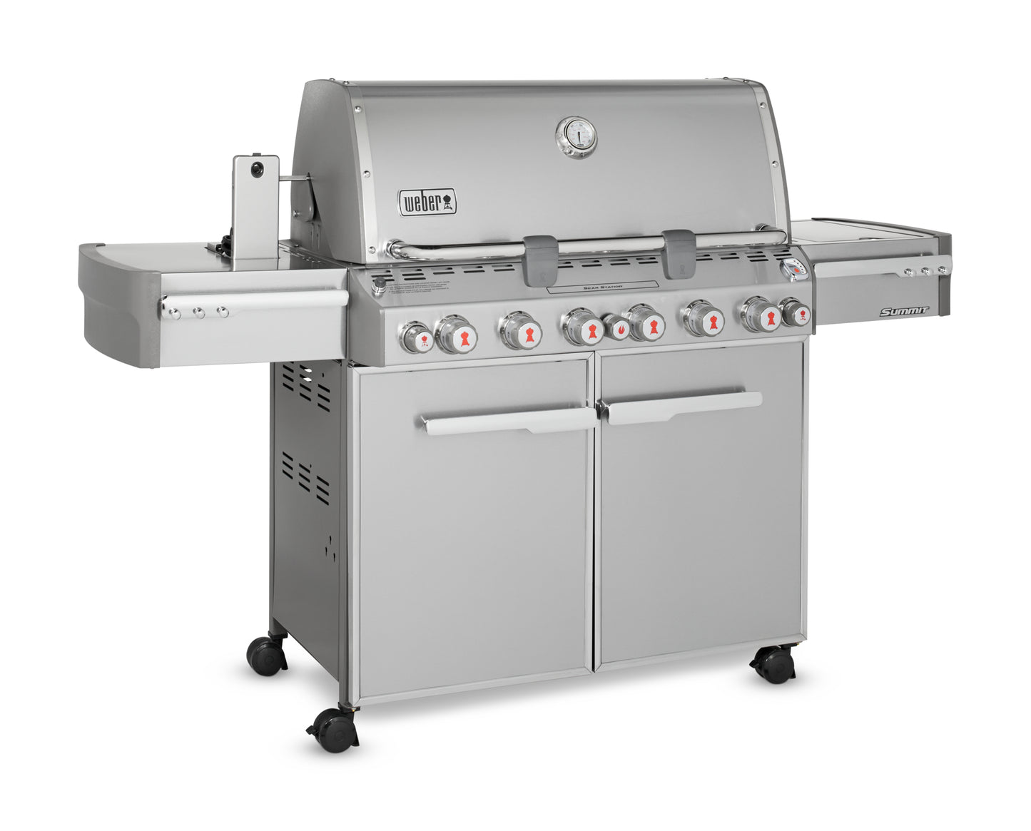 Weber Summit S-670 BBQ with Stainless Steel Cooking Grill Grates