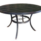 Milano 54" Round Dining Table