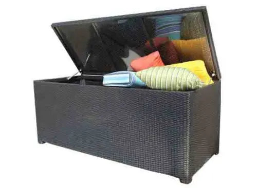 Large Wicker Cushion Box