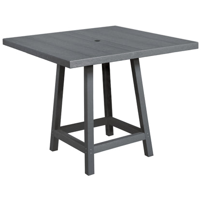 CR Plastics 40" Square Pub Table