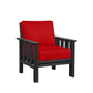 CR Plastics Stratford Club Chair with Cushions