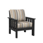 CR Plastics Stratford Club Chair with Cushions