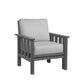 CR Plastics Stratford Club Chair with Cushions