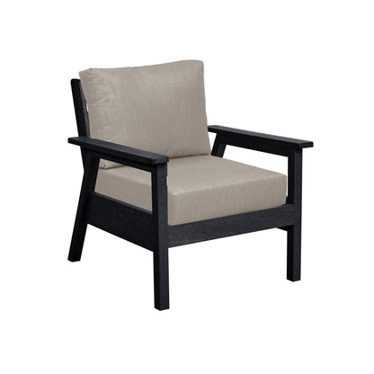 CR Plastics Tofino Club Chair with Cushions