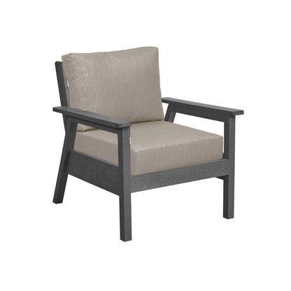 CR Plastics Tofino Club Chair with Cushions