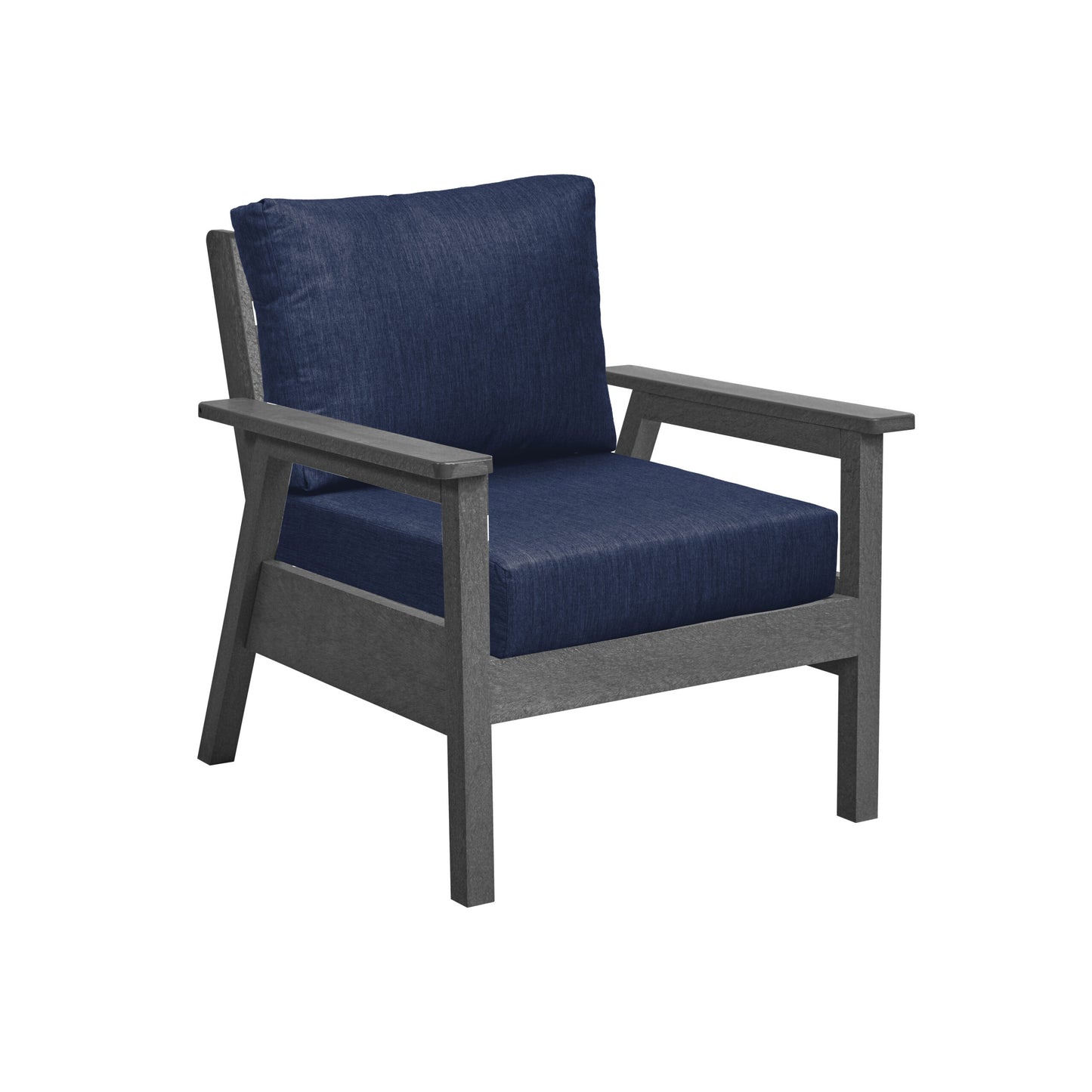 CR Plastics Tofino Club Chair with Cushions