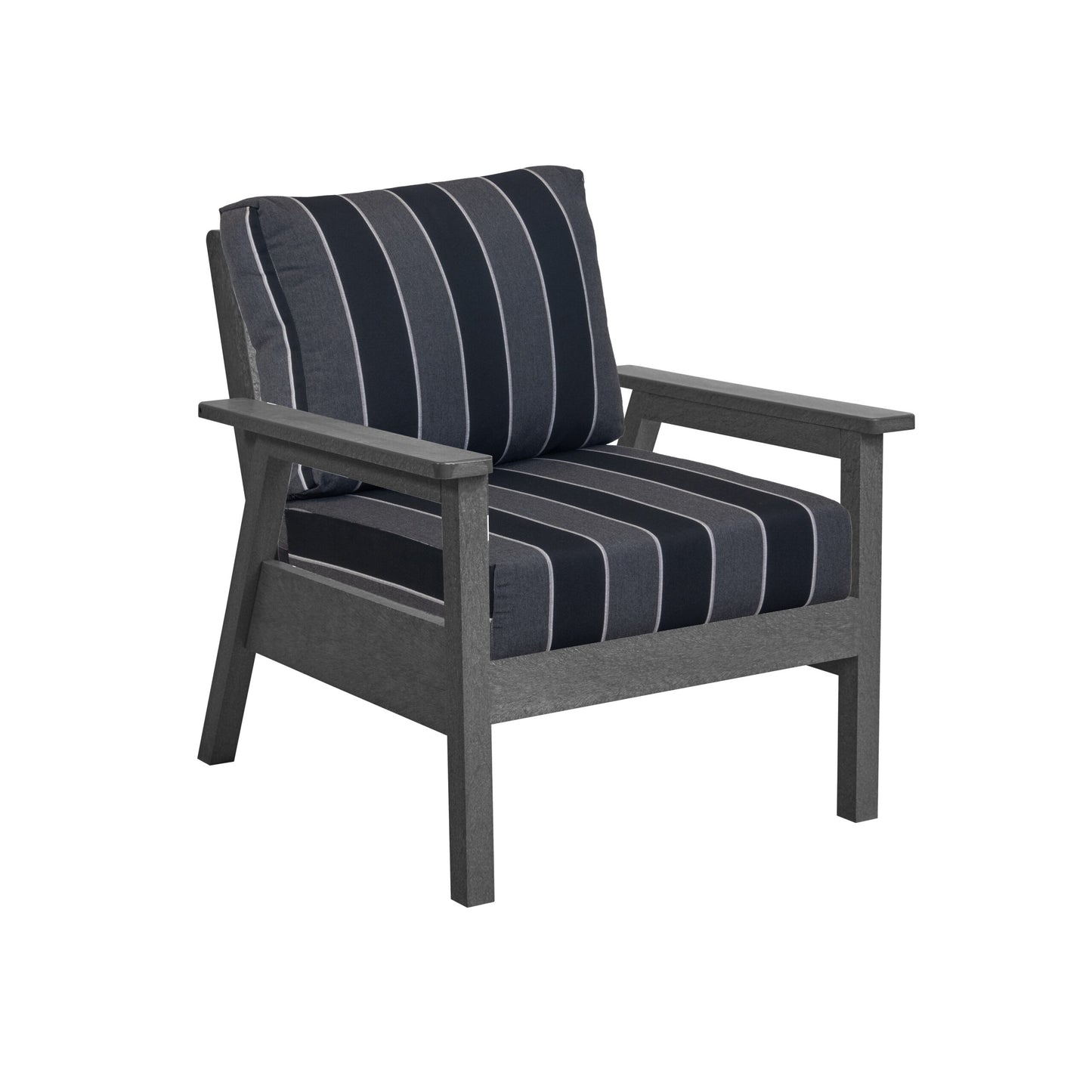 CR Plastics Tofino Club Chair with Cushions