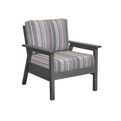 CR Plastics Tofino Club Chair with Cushions