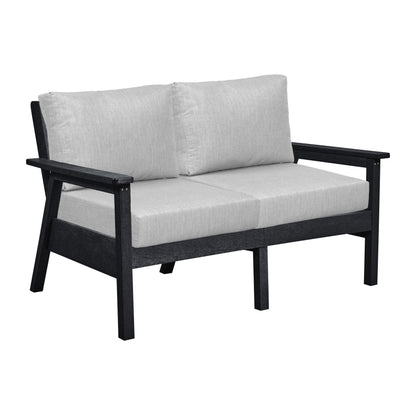 CR Plastics Tofino Loveseat with Cushions