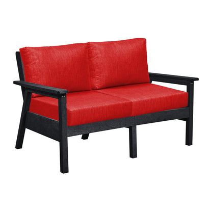 CR Plastics Tofino Loveseat with Cushions