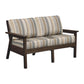 CR Plastics Tofino Loveseat with Cushions