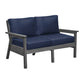 CR Plastics Tofino Loveseat with Cushions