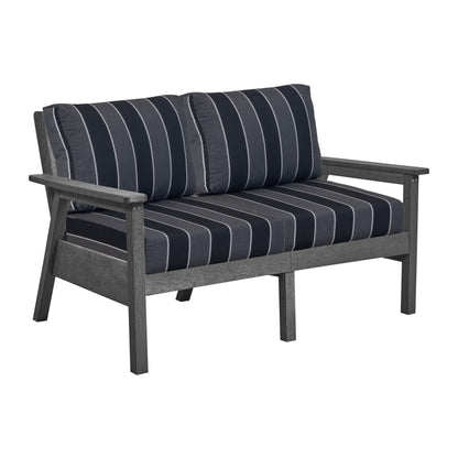 CR Plastics Tofino Loveseat with Cushions