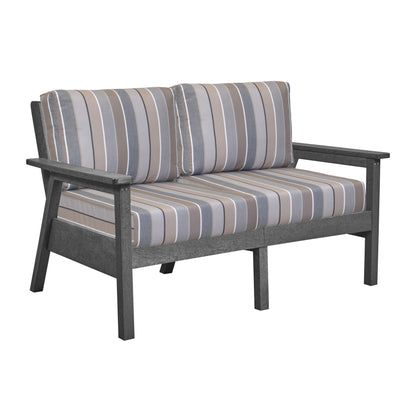 CR Plastics Tofino Loveseat with Cushions