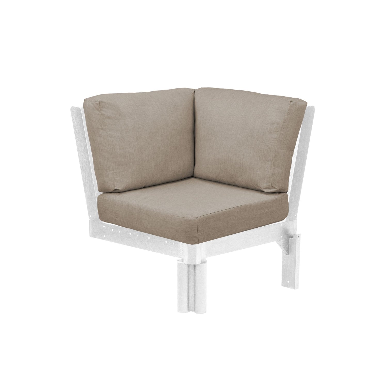 CR Plastics Tofino Sectional Corner with Cushions