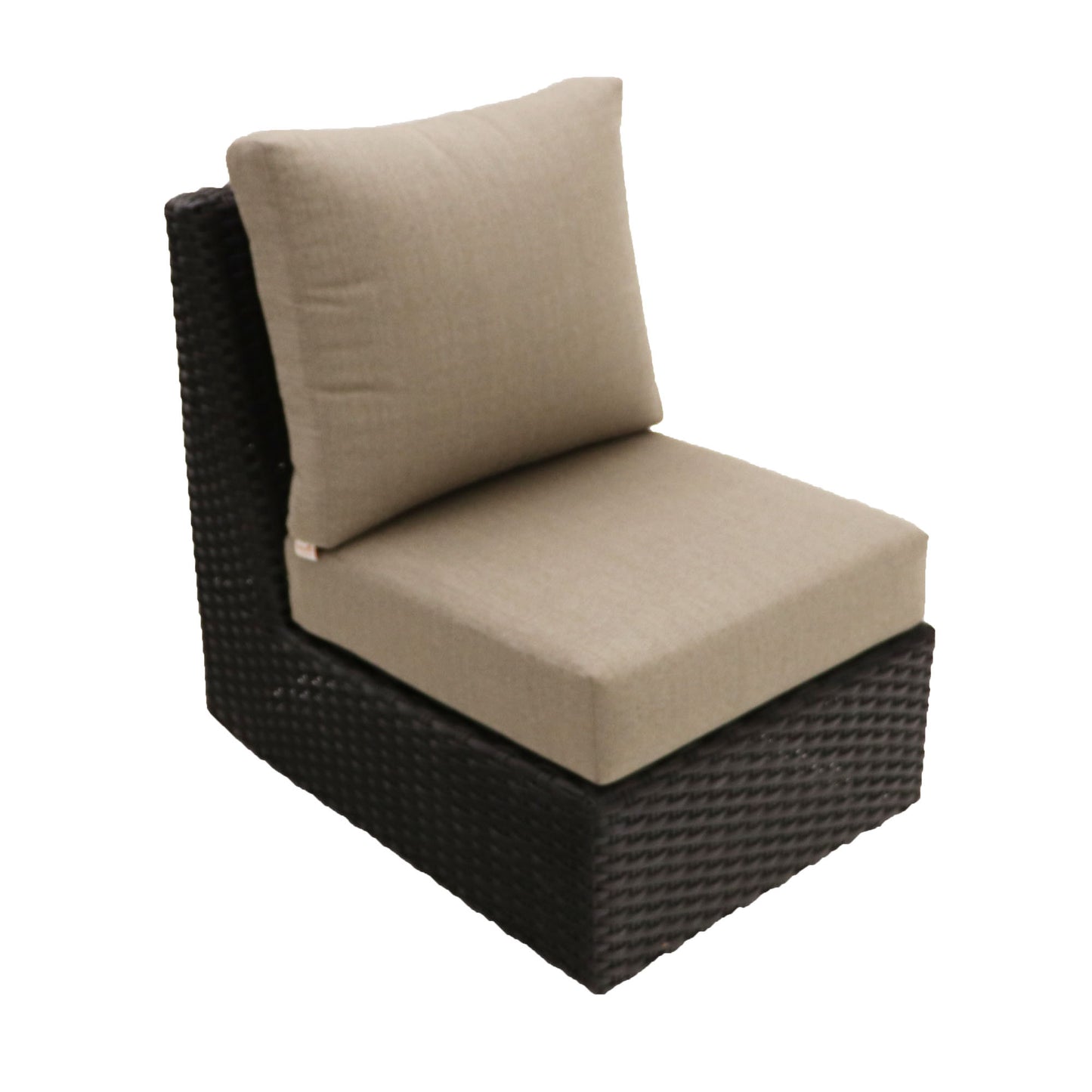 Biscayne Wicker Slipper Chair