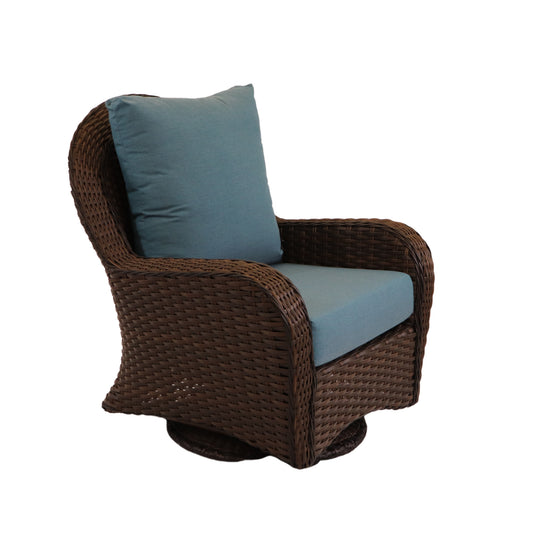 Havana Wicker Swivel Chair