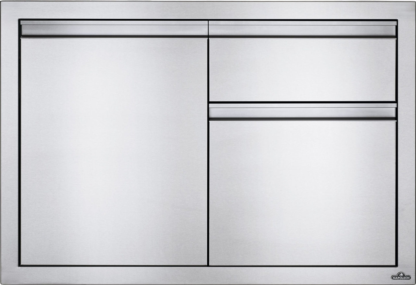 Napoleon Built-In 36" X 24" Single Door & Waste Bin Drawer & Paper Towel Holder BI-3624-1D1W