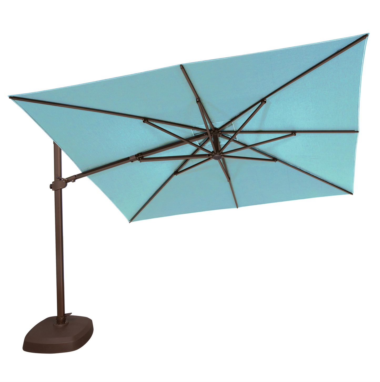 Treasure Garden AG25 - 10' Square Cantilever Umbrella