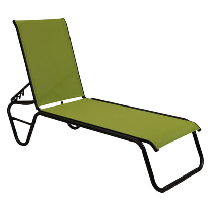 Gardenella Four-Position Stacking Armless Chaise