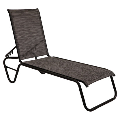 Gardenella Four-Position Stacking Armless Chaise