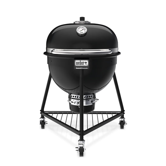 Weber Summit 24-Inch Kamado E6 Charcoal Grill with Stand - 18201001