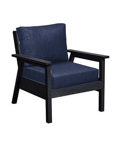 CR Plastics Tofino Club Chair with Cushions